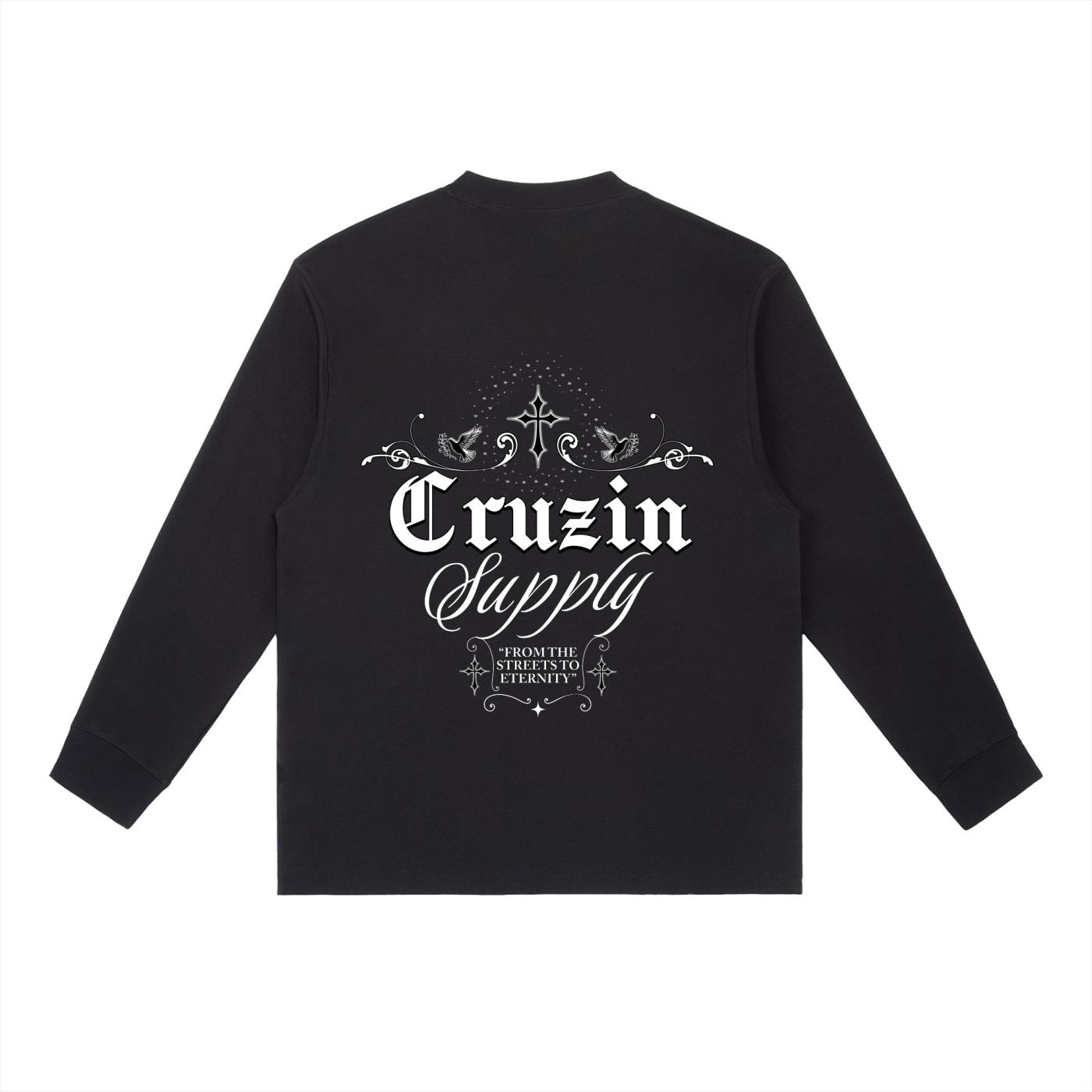 Crewneck Long-Sleeve Shirt