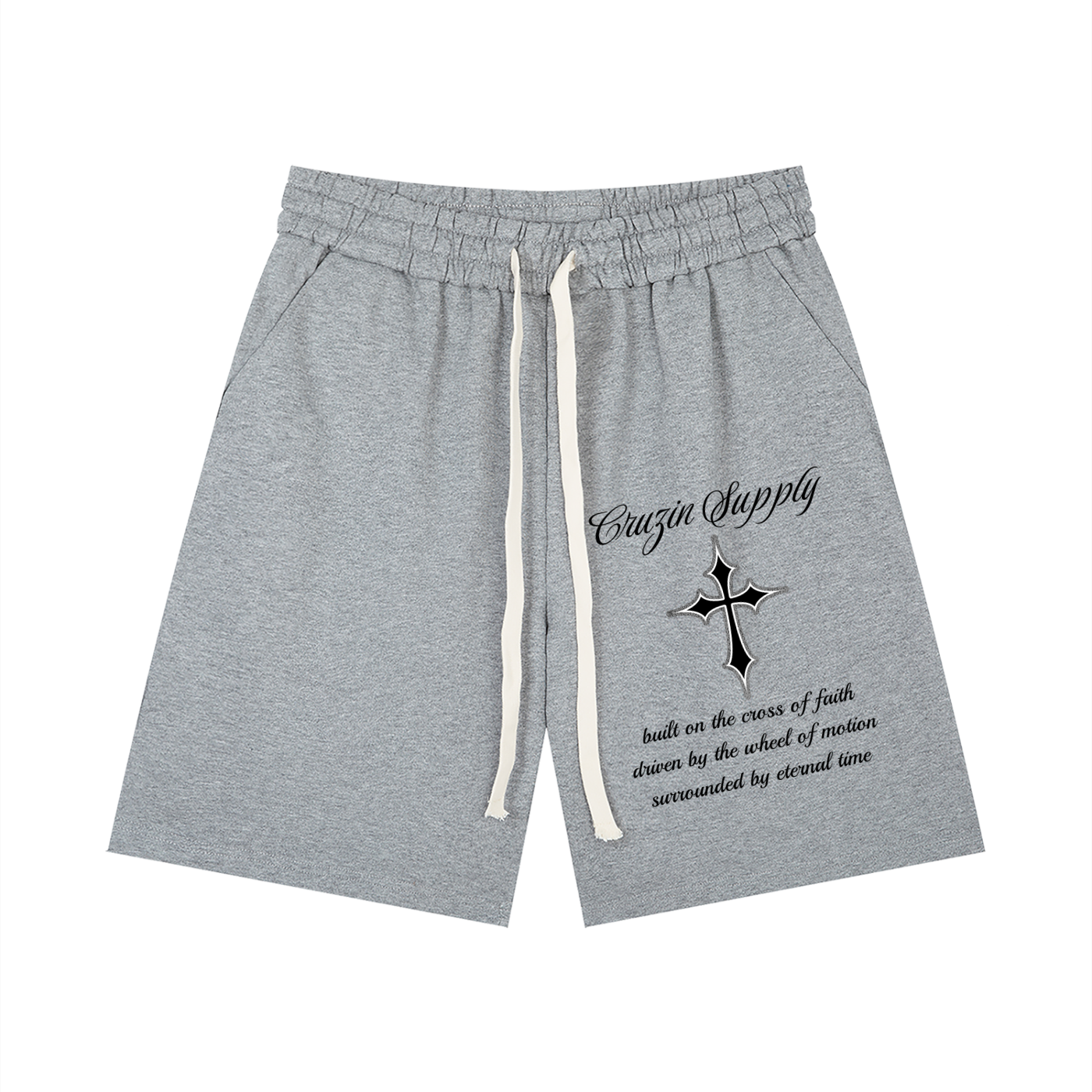 Loose Fit Cotton Shorts