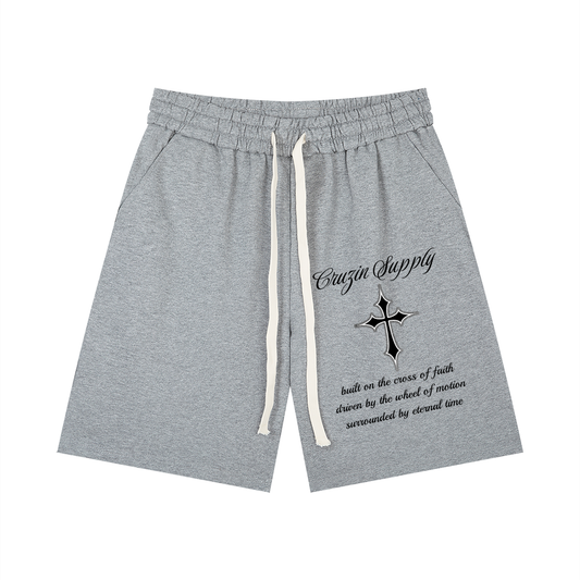 Loose Fit Cotton Shorts